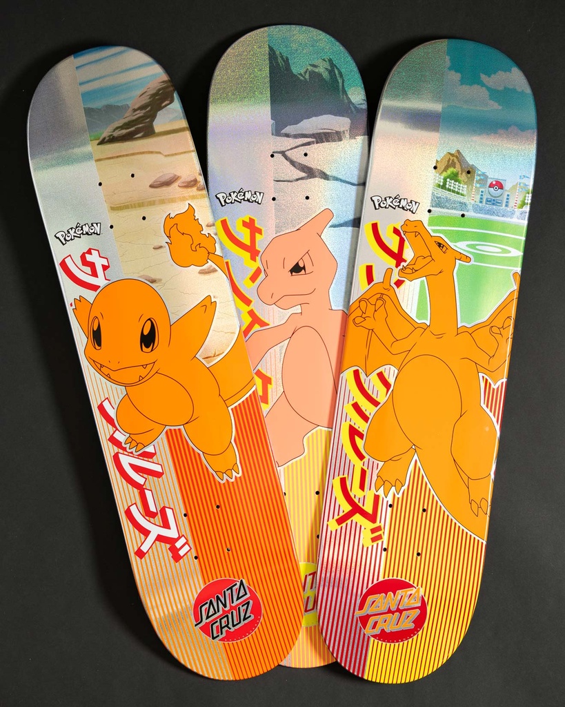 Pokémon Blind Bag Deck Skate Santa Cruz