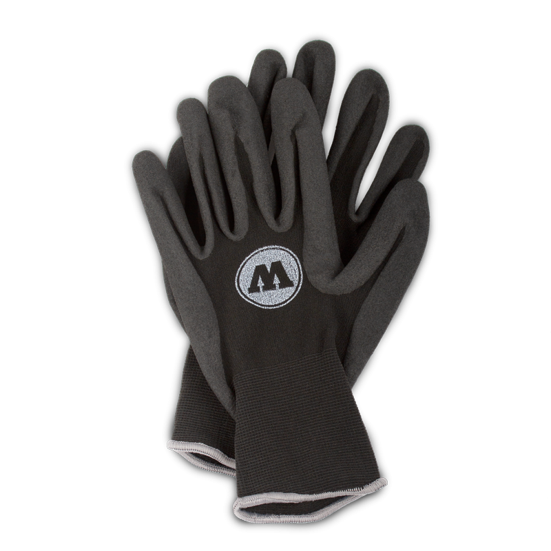 PU Protective Gloves mit Logo-Print XL