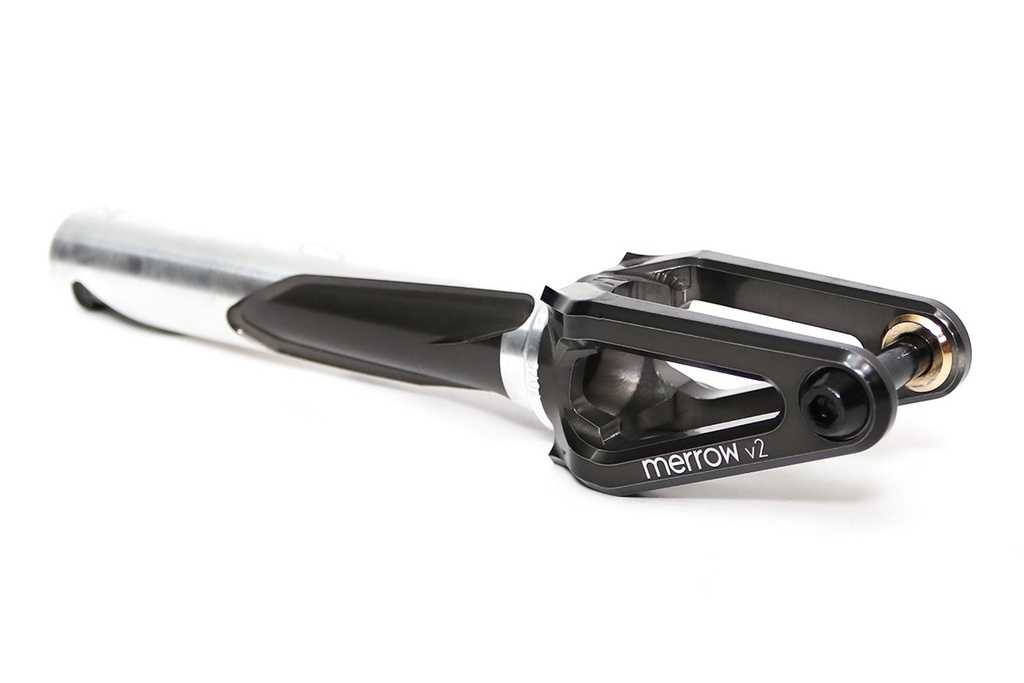 Fourche Ethic DTC Merrow V2 ICS Noir Transp et Chrome