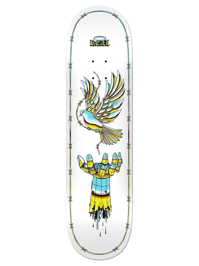 Real Synthetic Peace White 8.25"