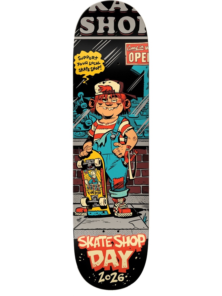 DLXSF Shop Keeper SkateShop Day 2026 Team 8.25"