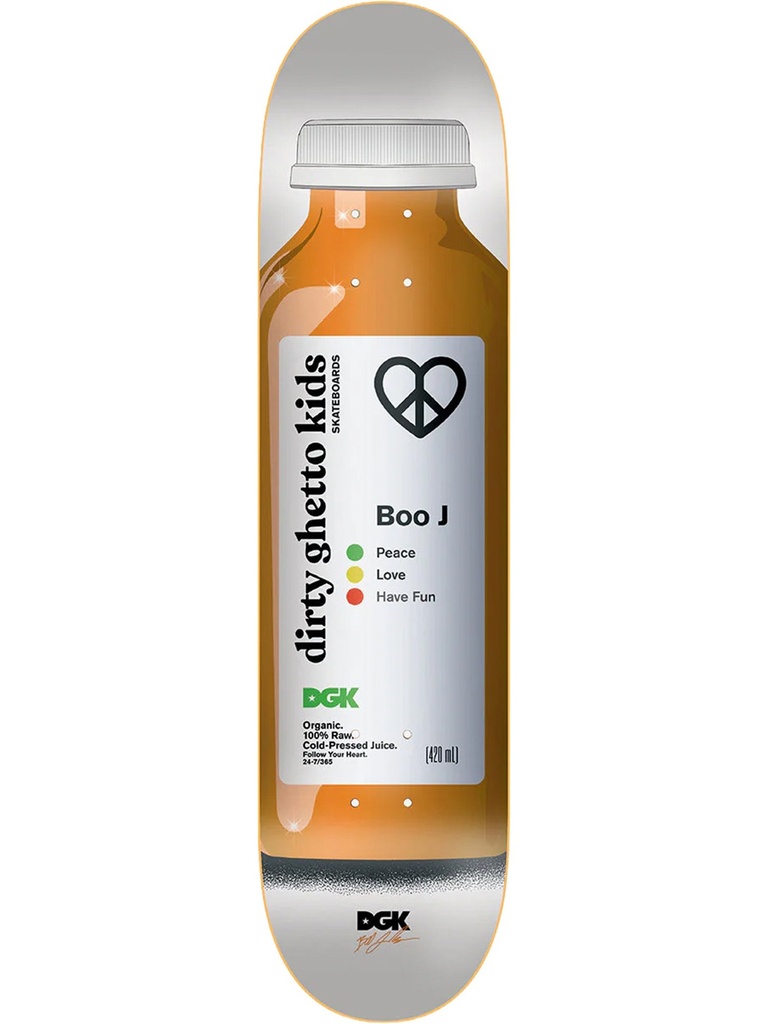 DGK Cold Pressed Boo Boo Johnson 8.25"