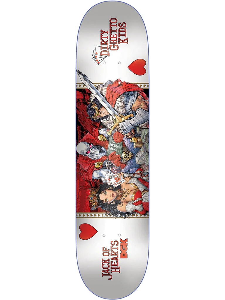 DGK Jack of Hearts Twin Tail Jack Curtin 8.25"