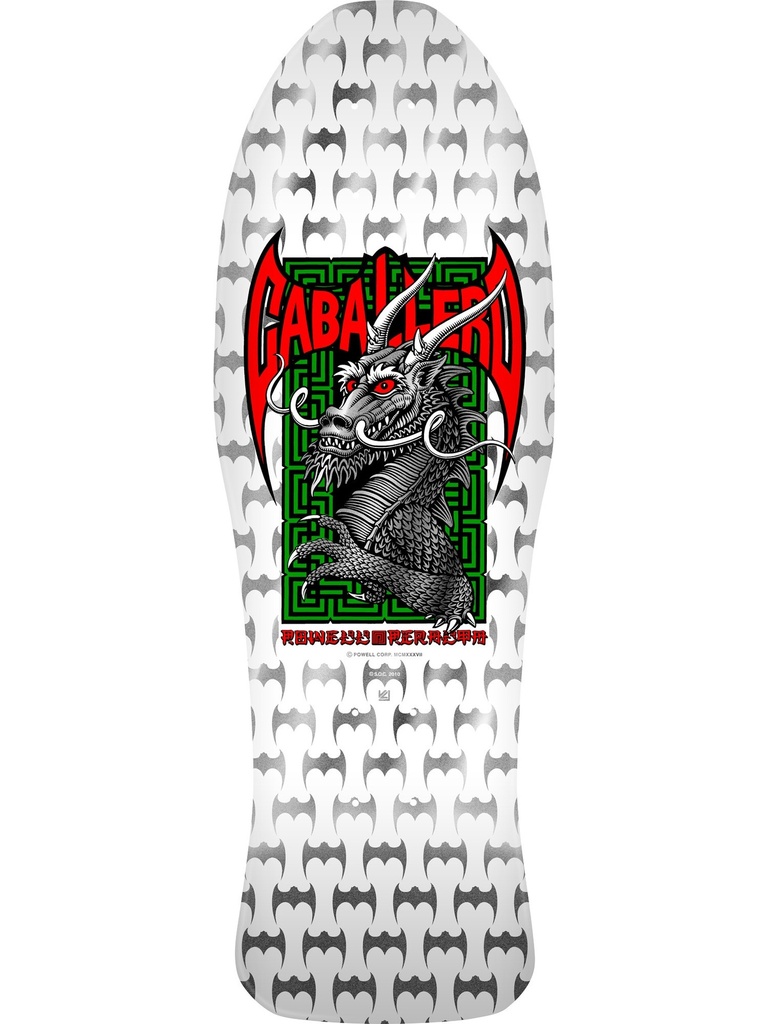 Powell Peralta Bones Brigade Series 17 Caballero White Steve Caballero 10"