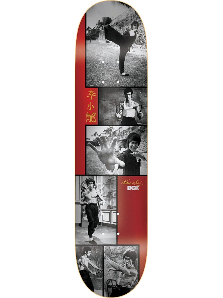 DGK Bruce Lee Legende Red Foil Team 8.38"