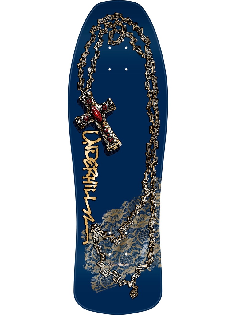 Powell Peralta Cross Reissue Gold Foil Ray Underhill 9.9"