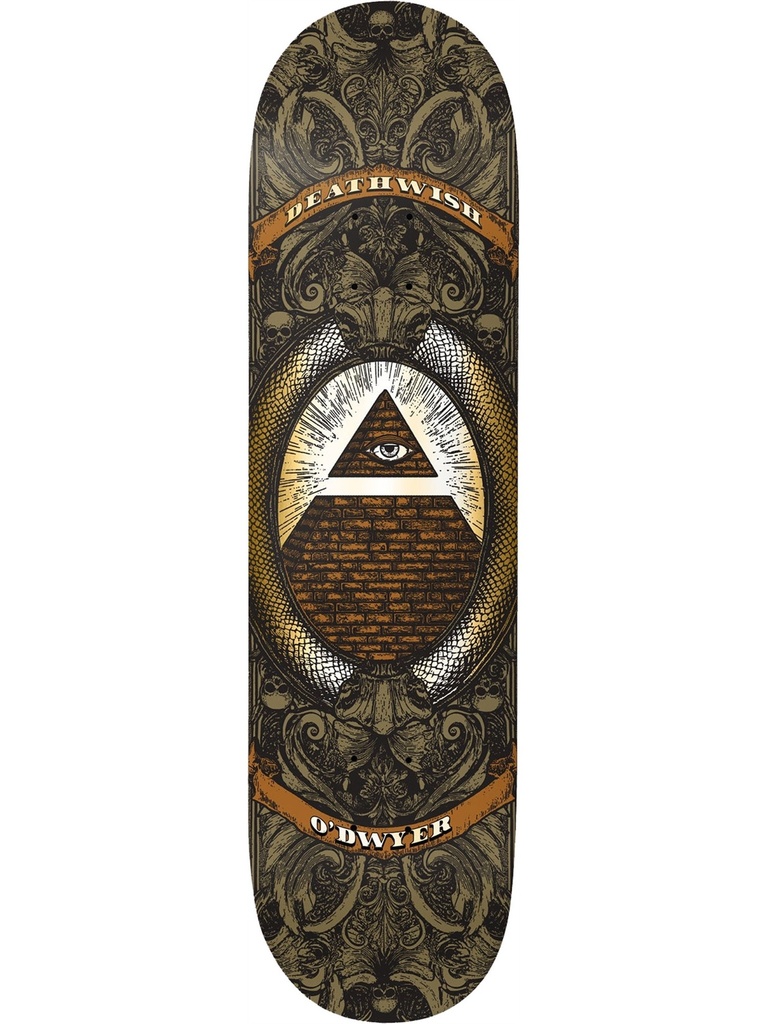 Deathwish All Seeing Gold Foil Brian ODwyer 8.5"