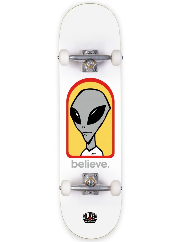 Alien Workshop Believe White Complete Team 8.0"