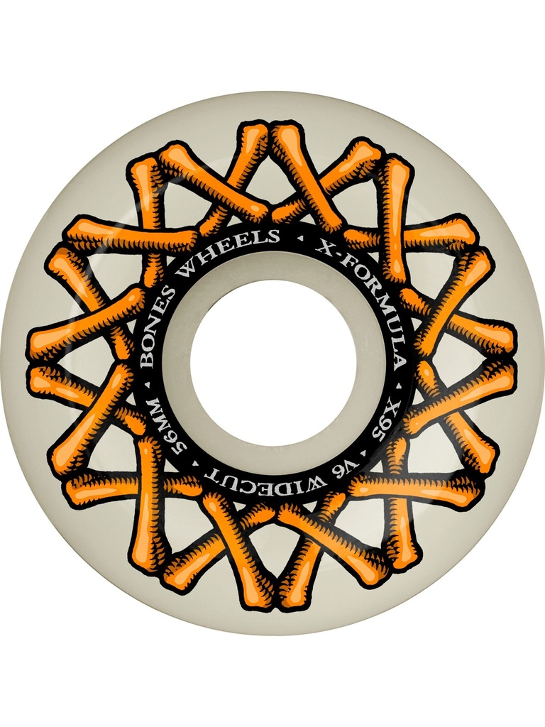 Bones Wheels 95A XF V6 Wide-Cut 56mm Team