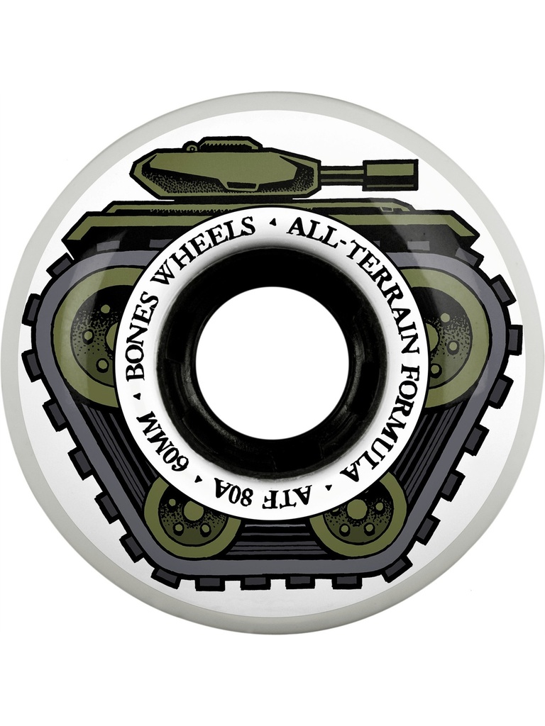 Bones Wheels 80A ATF All Tank 60mm Team