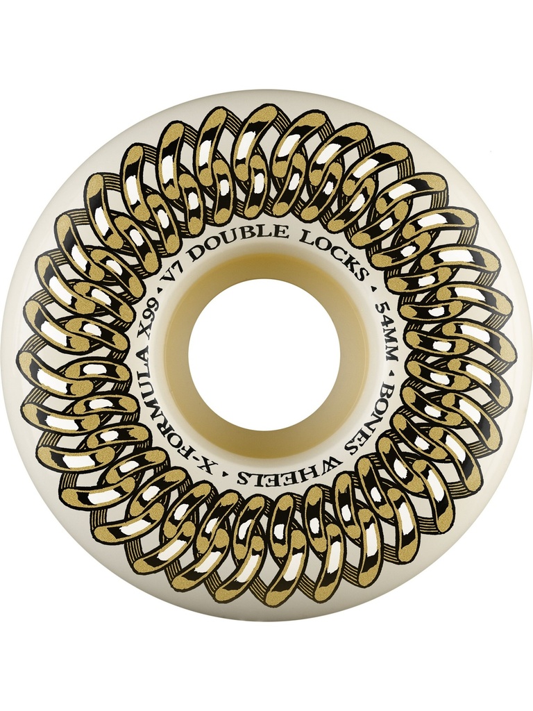 Bones Wheels 99A XF V7 Double Lock 54mm Team