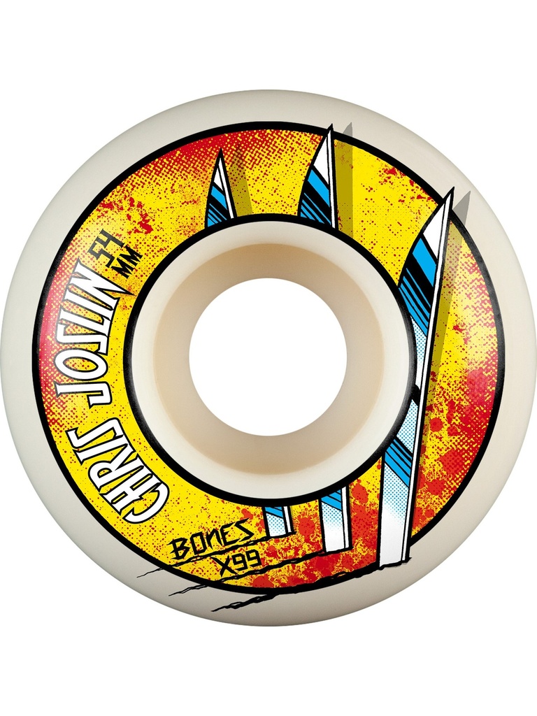 Bones Wheels 99A XF Slice of Life V1 Standard 54mm Chris Joslin