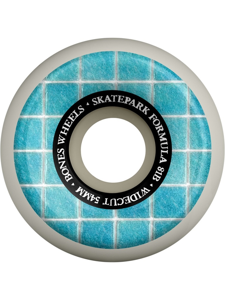 Bones Wheels 81B SPF Pool & the Gang V6 Wide-Cut 54mm Team