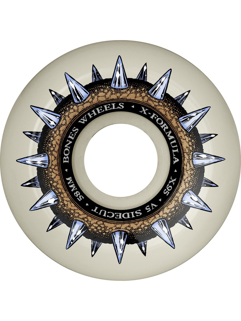 Bones Wheels 95A XF Street Cleats V5 Sidecut 58mm Team