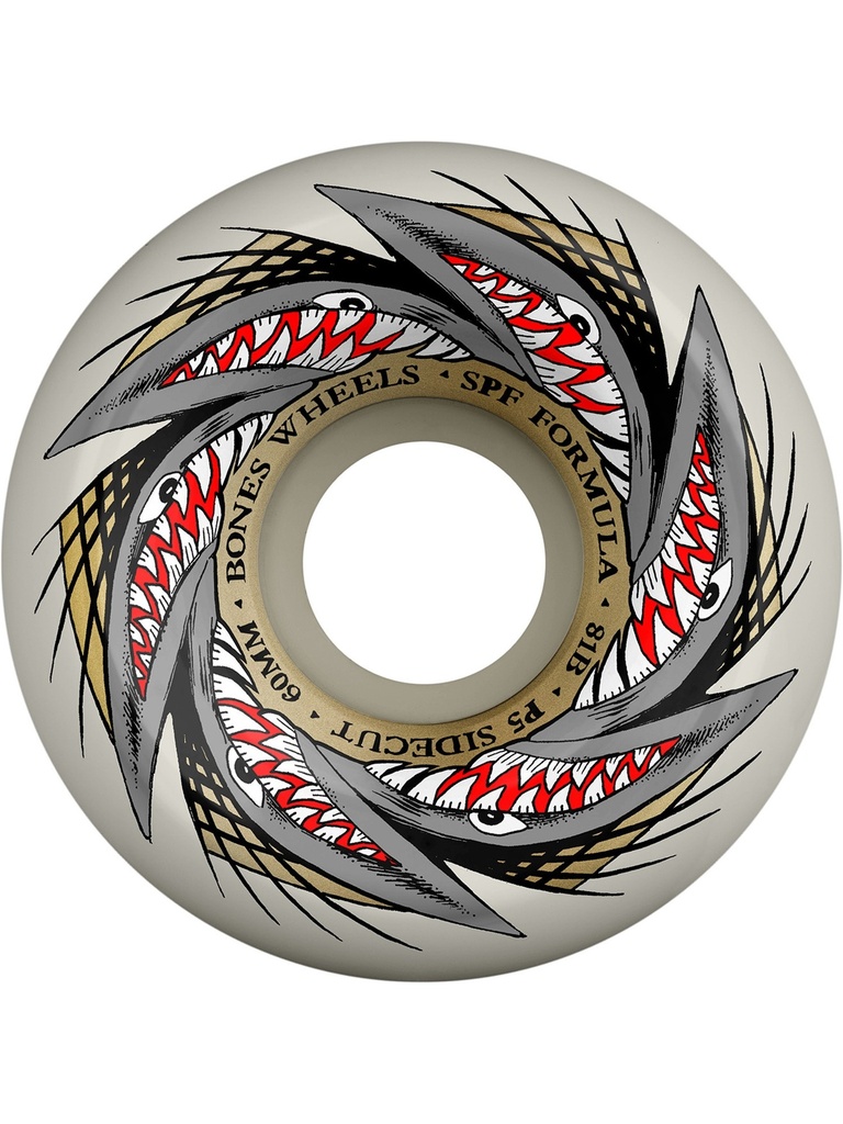 Bones Wheels 81B SPF Pool Sharknado P5 Sidecut 60mm Team