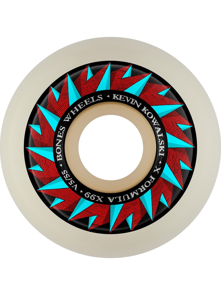 Bones Wheels 99A XF Against the Grain V5 Sidecut 55mm Kevin Kowalski