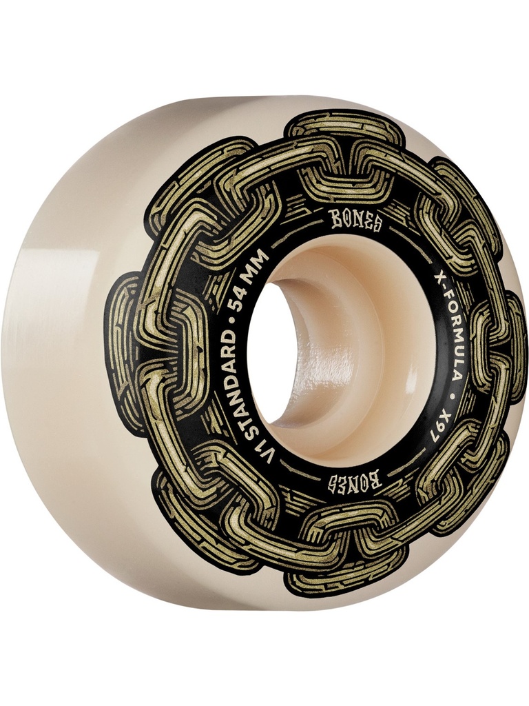 Bones Wheels 97A XF Gold Chain V1 Standard 54mm Team