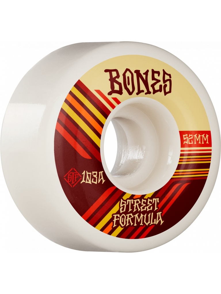 Bones Wheels 103A STF Retros V4 Wide 52mm Team