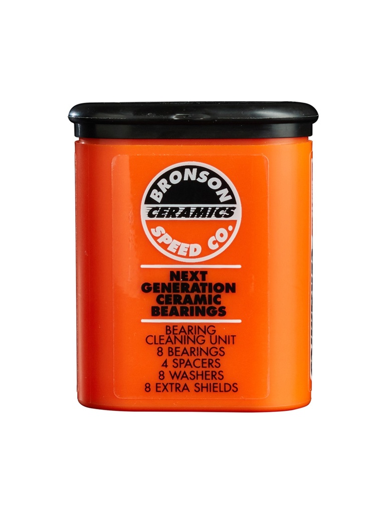 Bronson Speed Co. Ceramic Black/Orange
