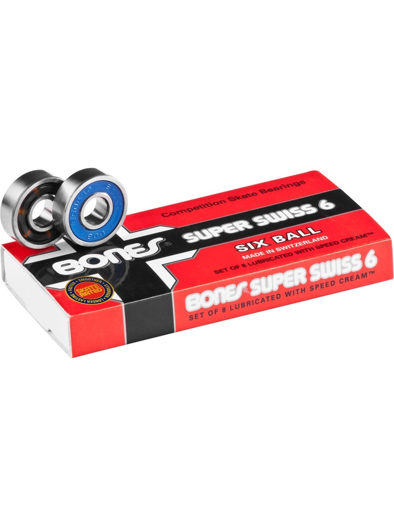 Bones Bearings Super Swiss 6 Silver/Blue