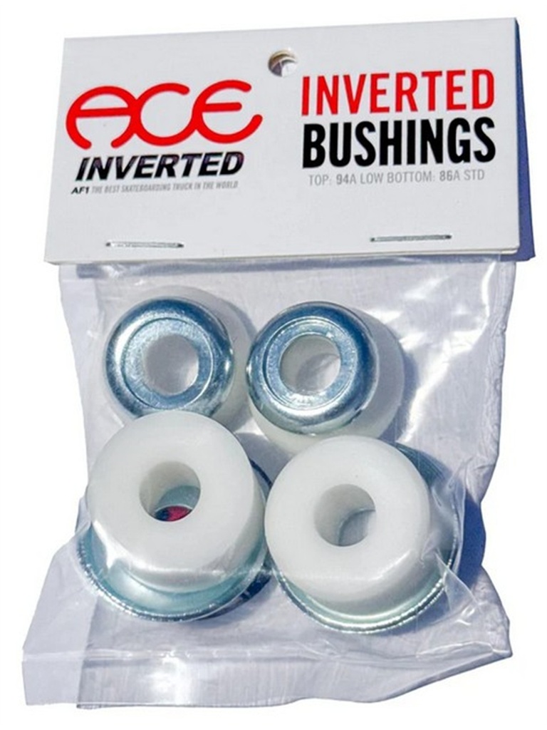Ace Inverted Bushings (2Set) - Standard White
