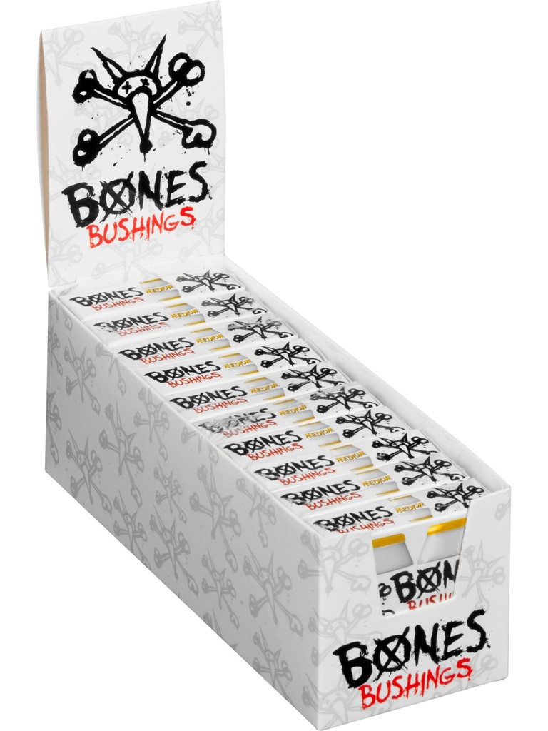 Bones Wheels Hardcore Bushings (10er Pack) Medium - White