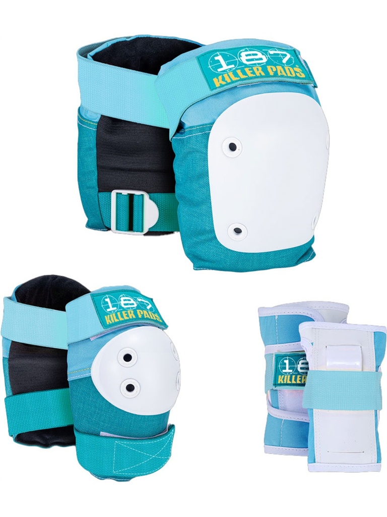 187 Killer Pads - Junior Pads Six Pack - Teal