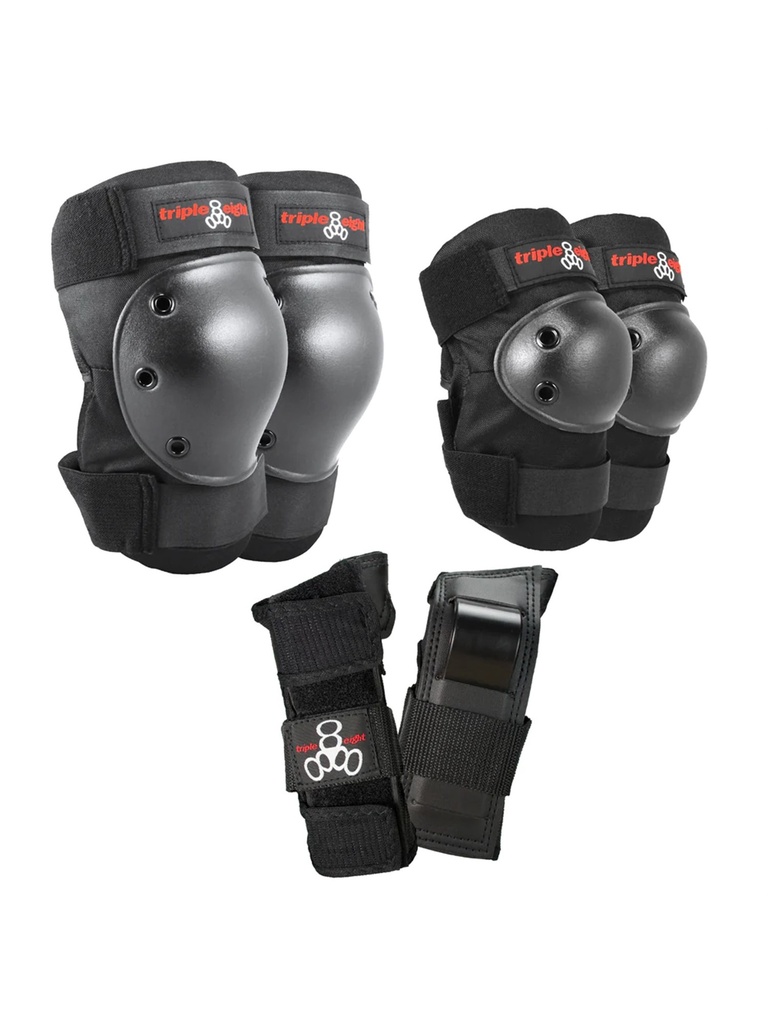 Triple 8 - Junior Saver Series 3-Pack - Black
