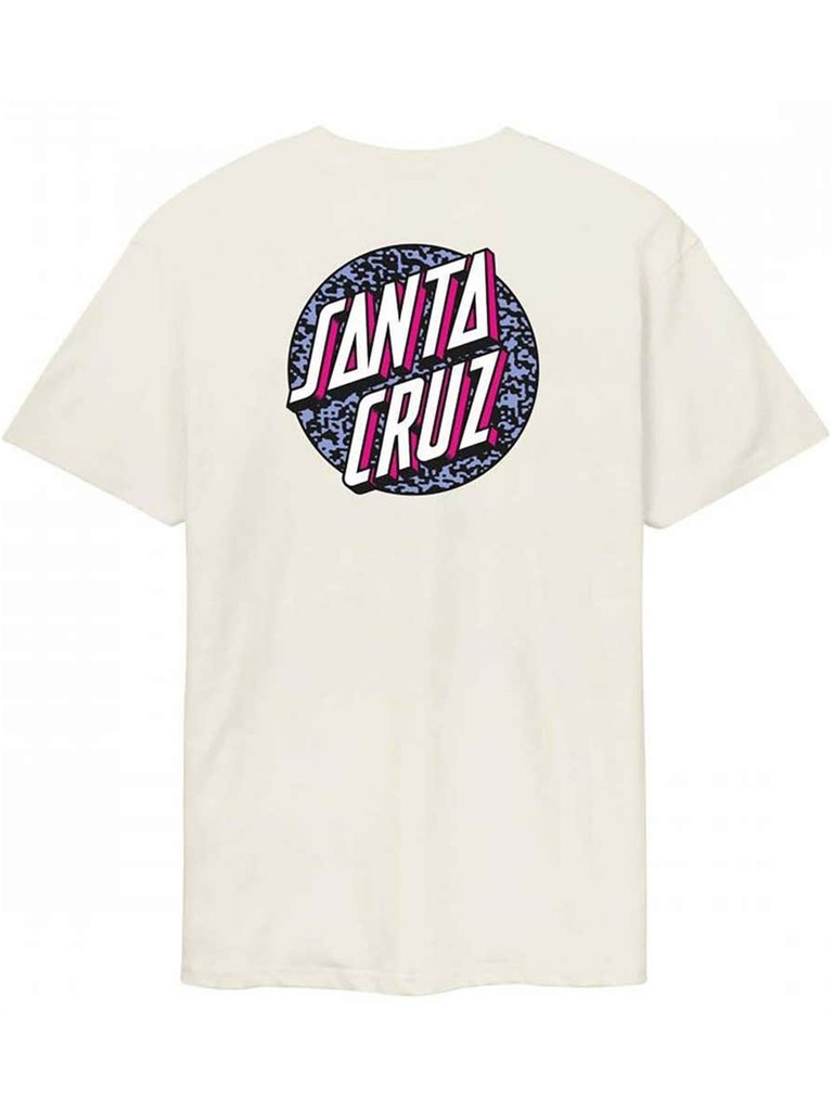 Santa Cruz - Control Dot T-Shirt - Unbleached Cotton