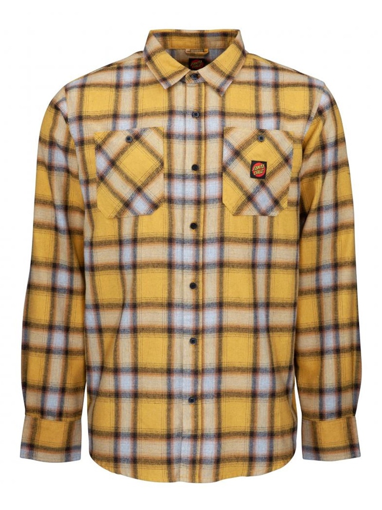 Santa Cruz - Apex Shirt Longsleeve - Mustard