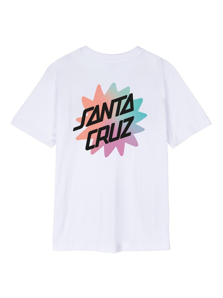 Santa Cruz - Digi Dot T-Shirt - White