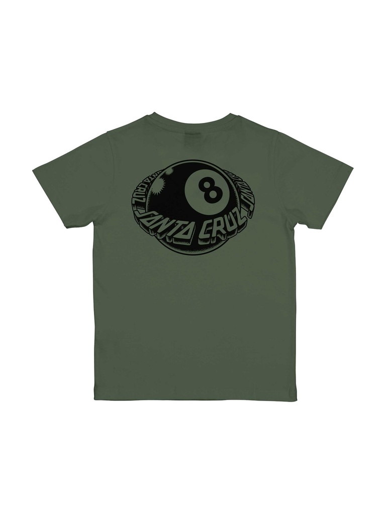 Santa Cruz - Winkowski Eighth Planet Kids T-Shirt - Dark Moss