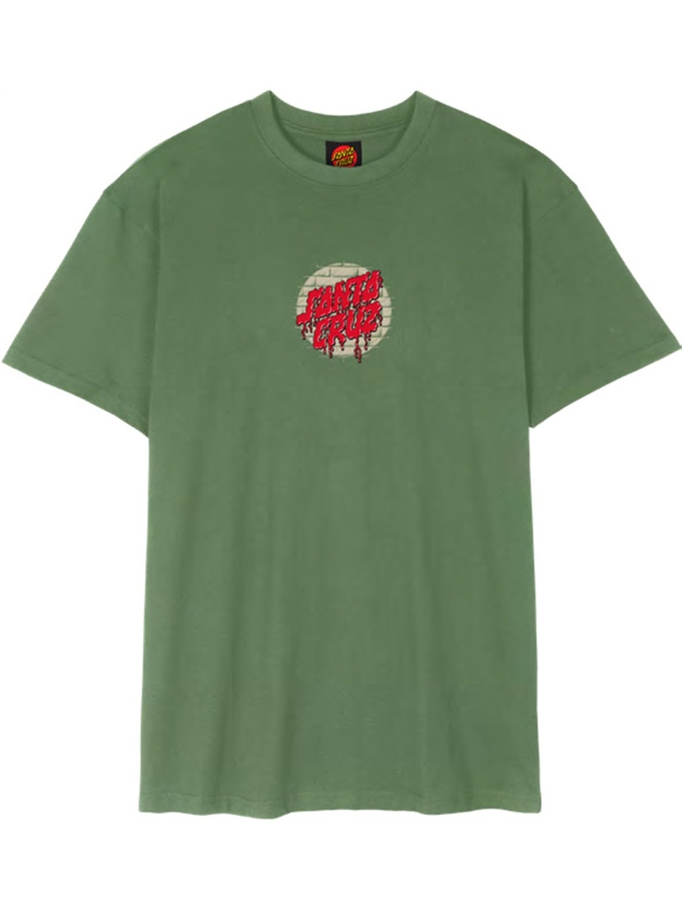 Santa Cruz - Delfino Spotlight T-Shirt - Dill Green