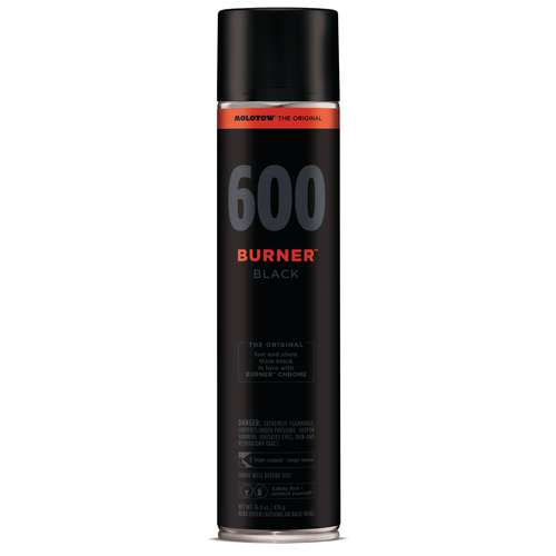 Burner 600ml black