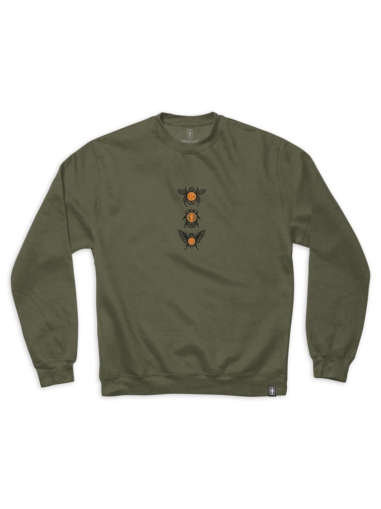 Girl - Tri Beetle Crew - Olive