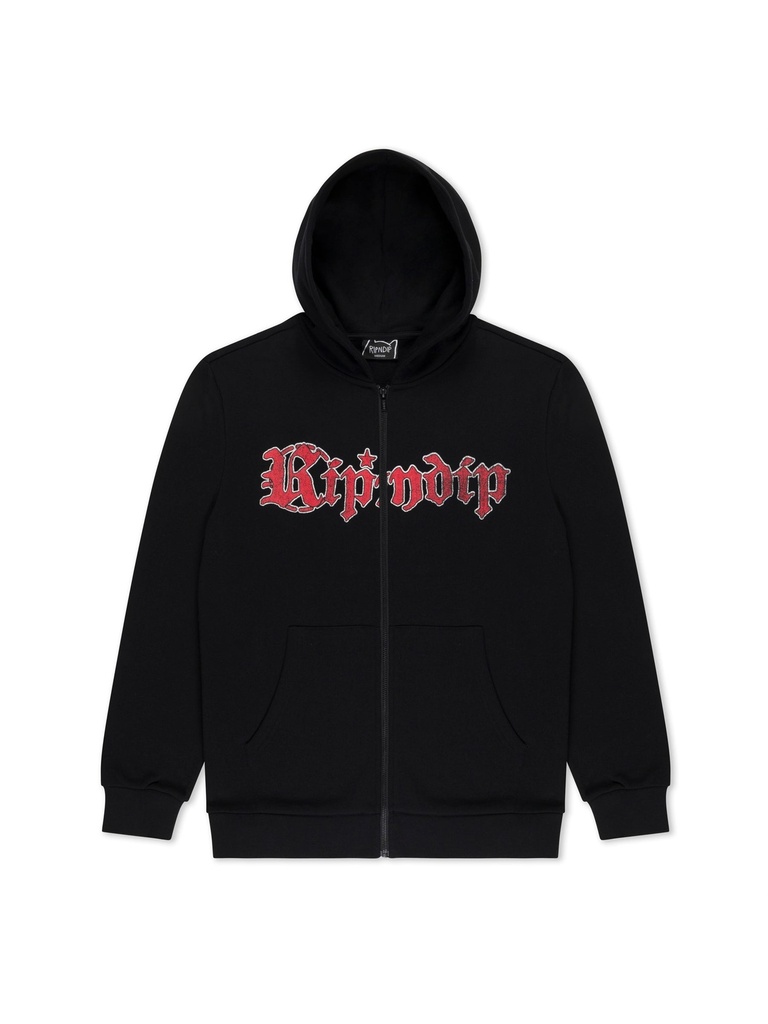 RipnDip - Fein Zip Hoodie - Black