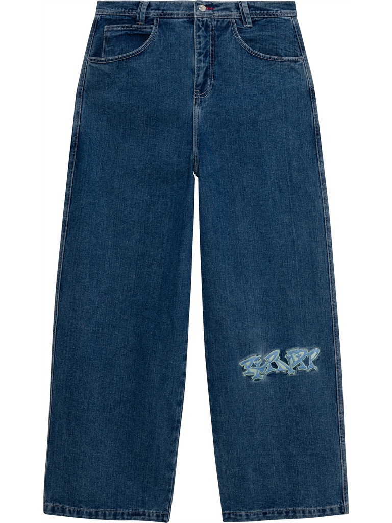 RipnDip - Ace Ultra Wide Leg Pants - Medium Wash