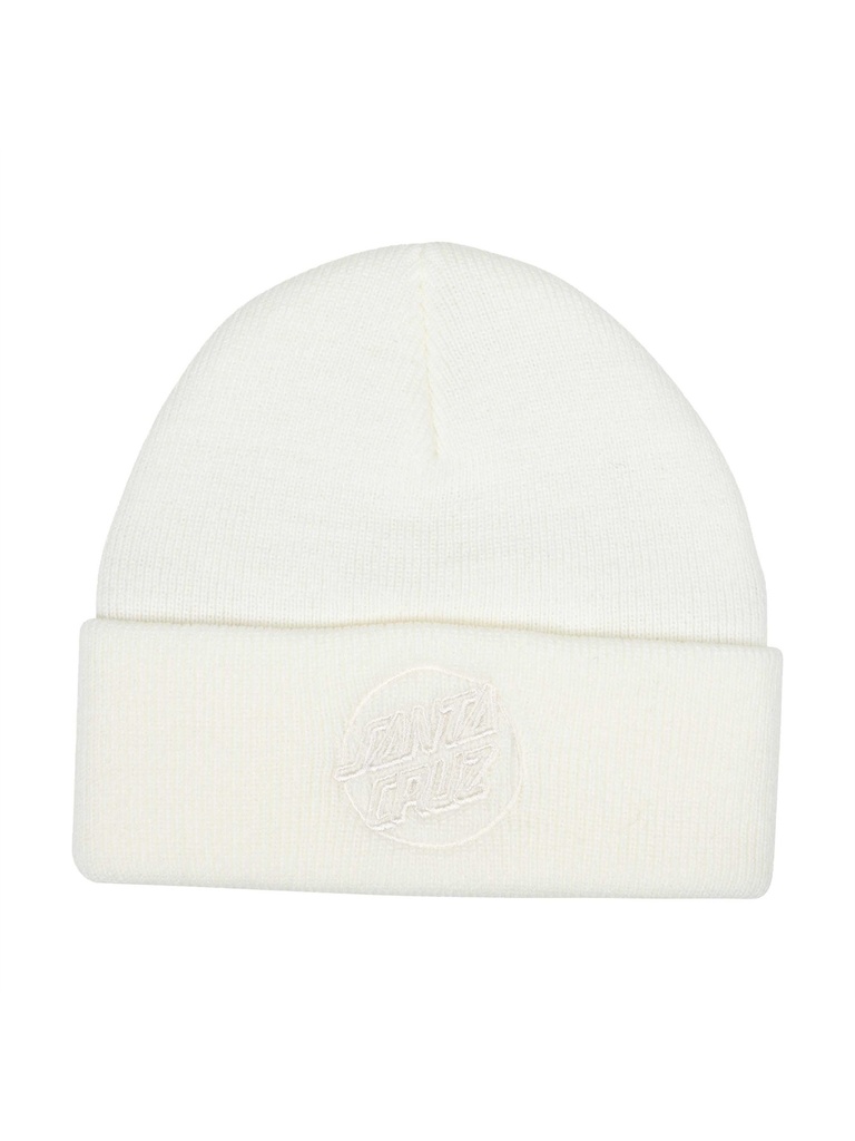 Santa Cruz - Tonal Opus Dot Beanie - Unbleached Cotton