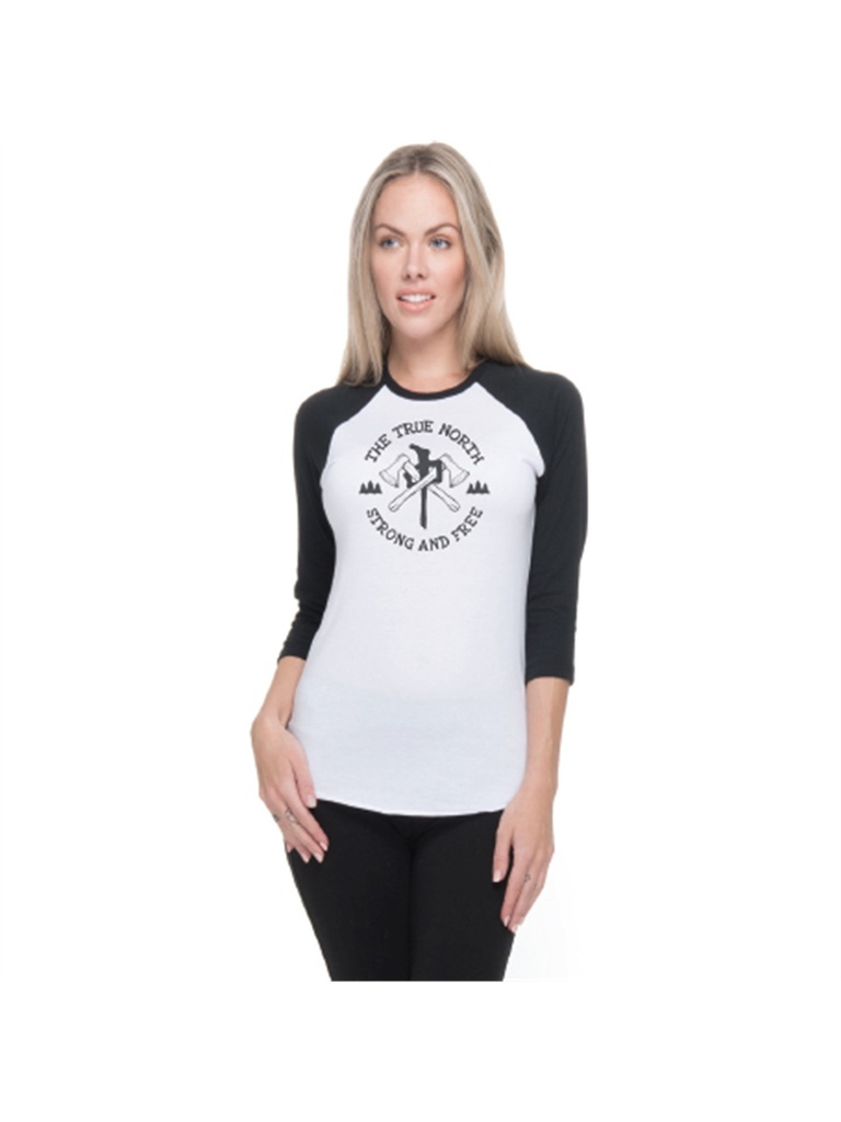 Red Dragon - Lumber Chung 3/4 Slv Banger - White/Black