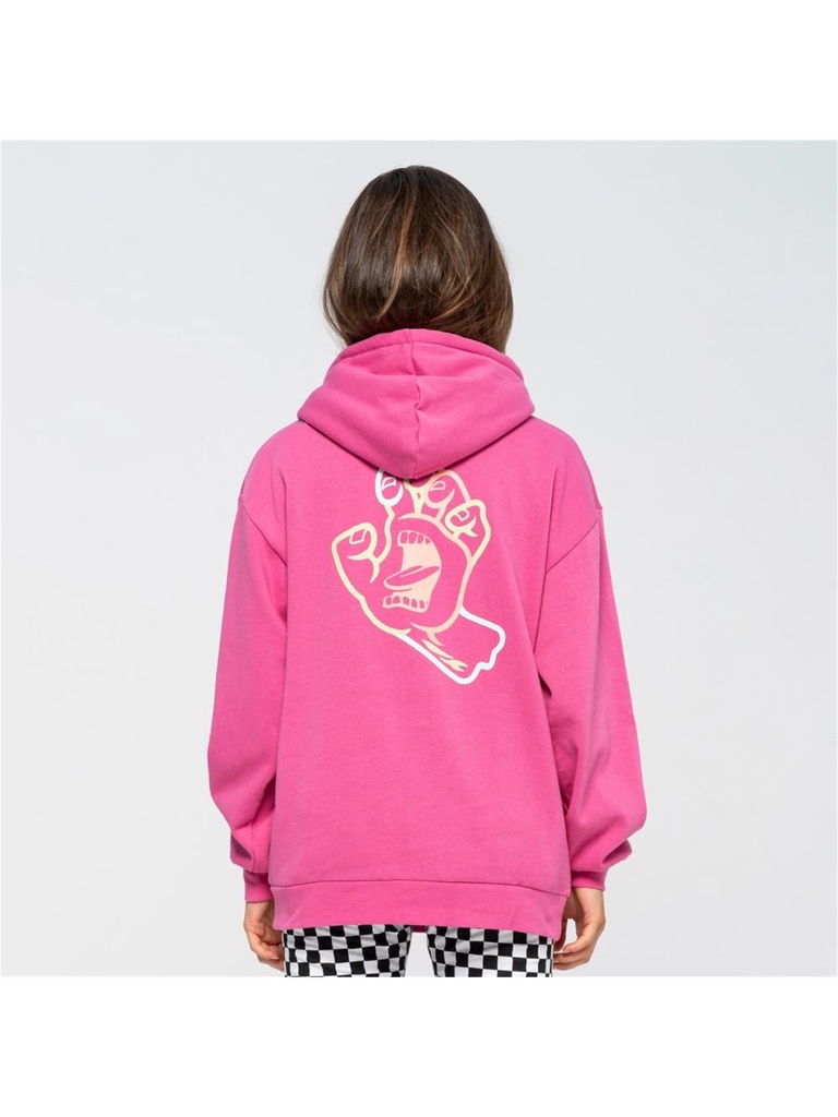 Santa Cruz - Hand In Colour Hoodie - Pink