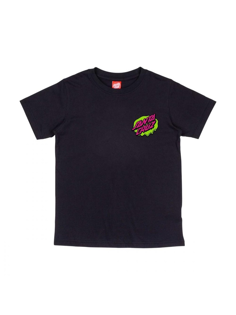 Santa Cruz - Slime Dot Kids T-Shirt - Black