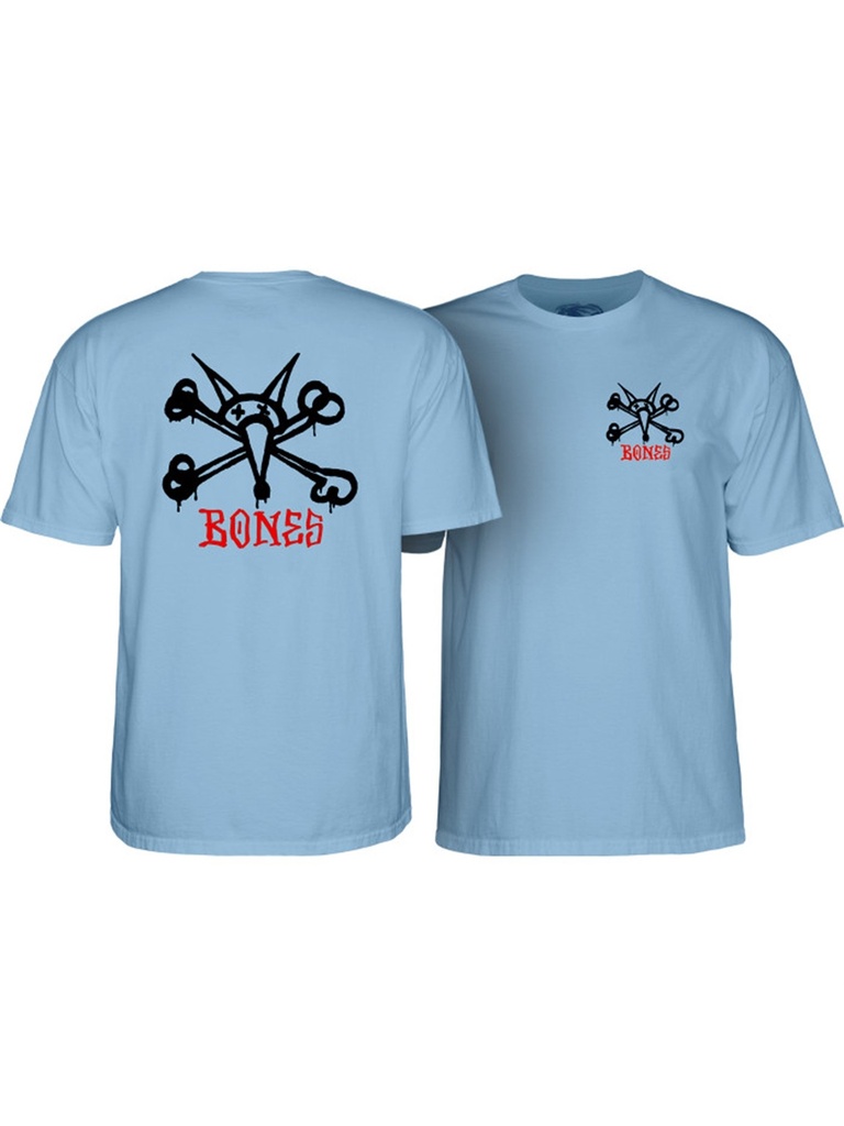 Powell Peralta - Rat Bones Kids T-Shirt - Carolina Blue
