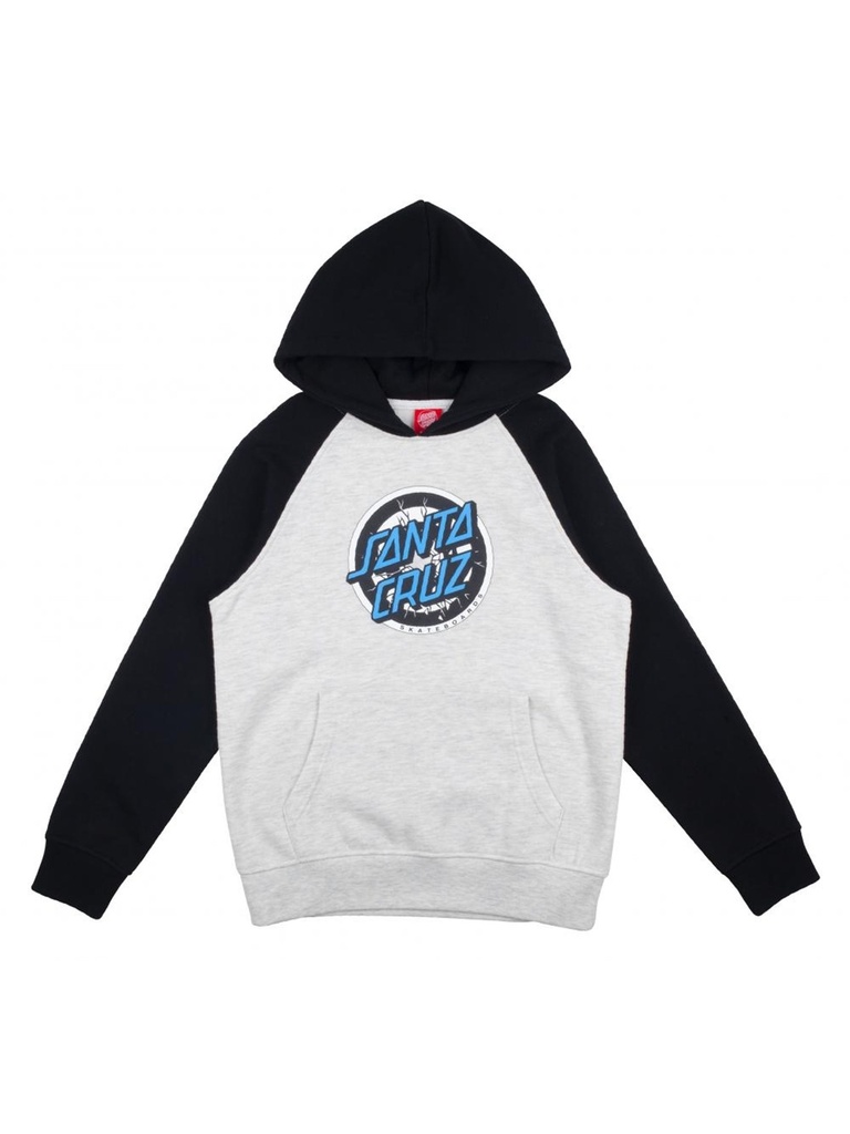 Santa Cruz - Rob Target Kids Hoodie - Black/Athletic Heather