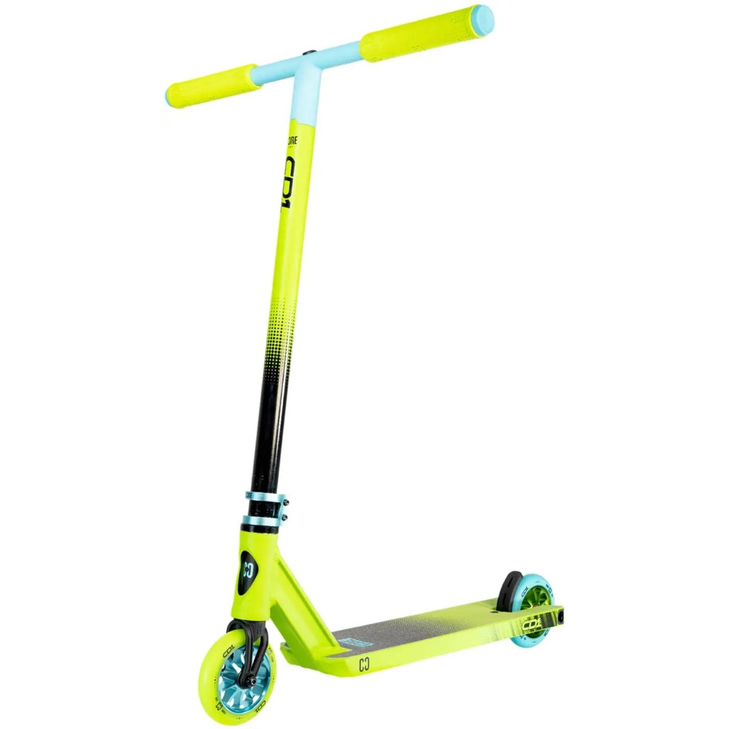 CORE CD1 Trottinette Freestyle - Lime/Blue