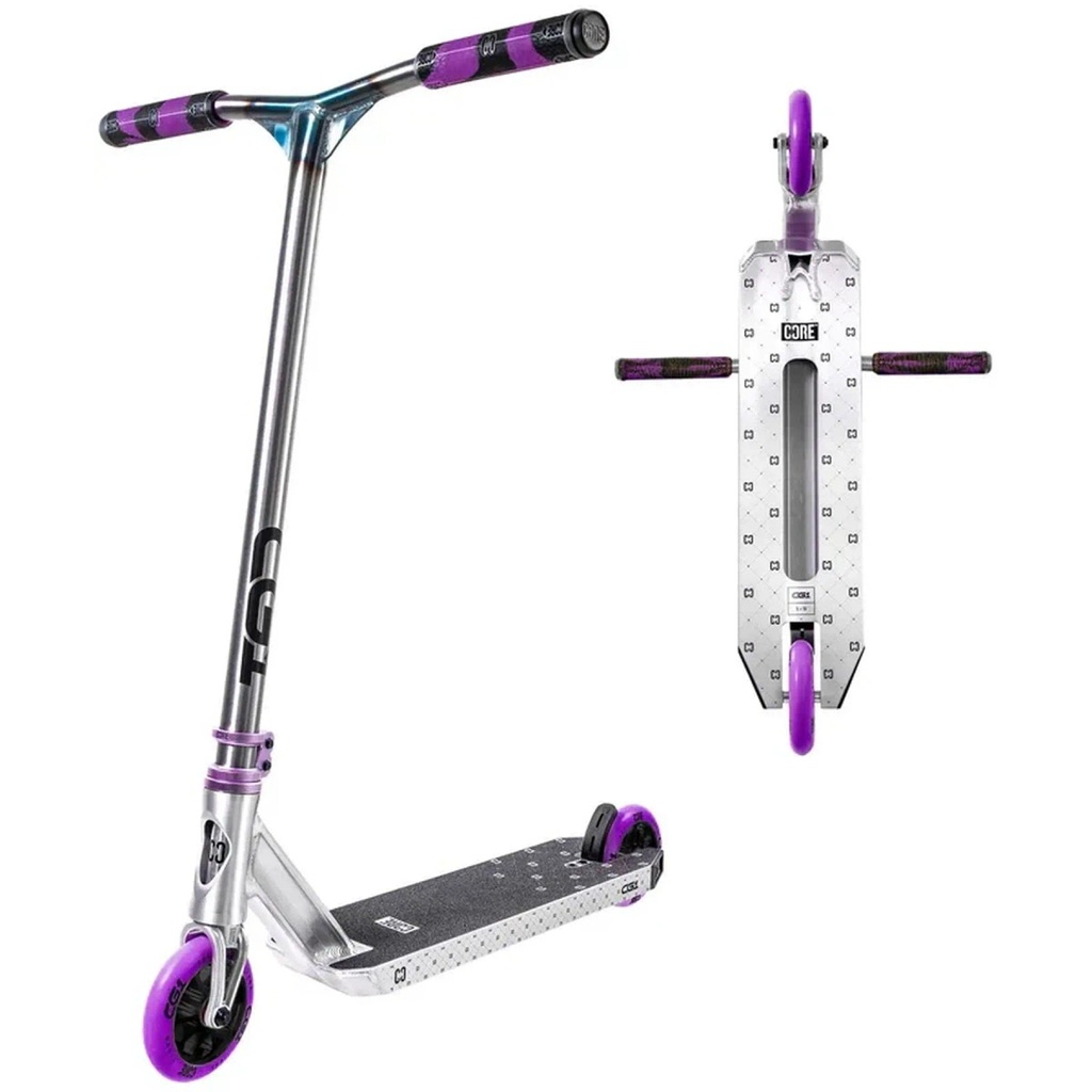 Core CG1 Trottinette Freestyle - Raw/Purple