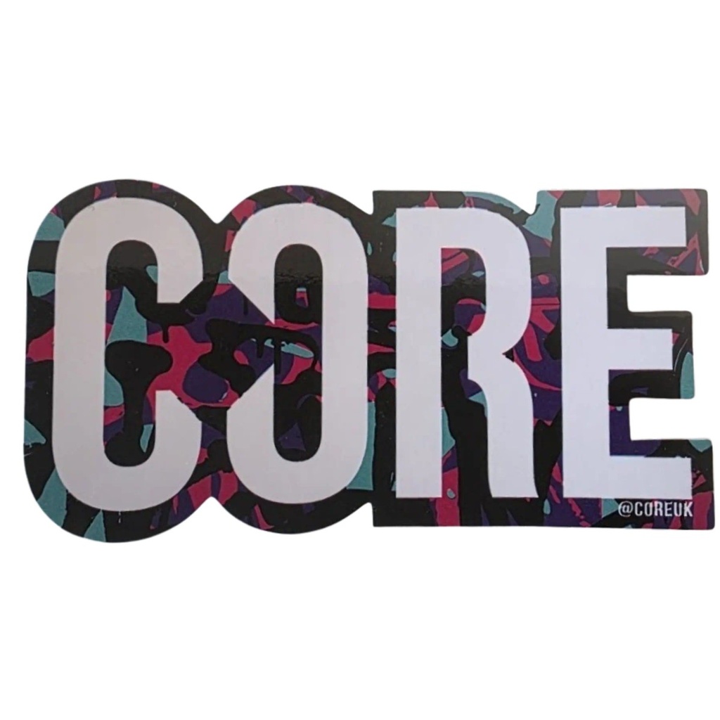 CORE Classic Autocollant Trottinette Freestyle - Neon Splat