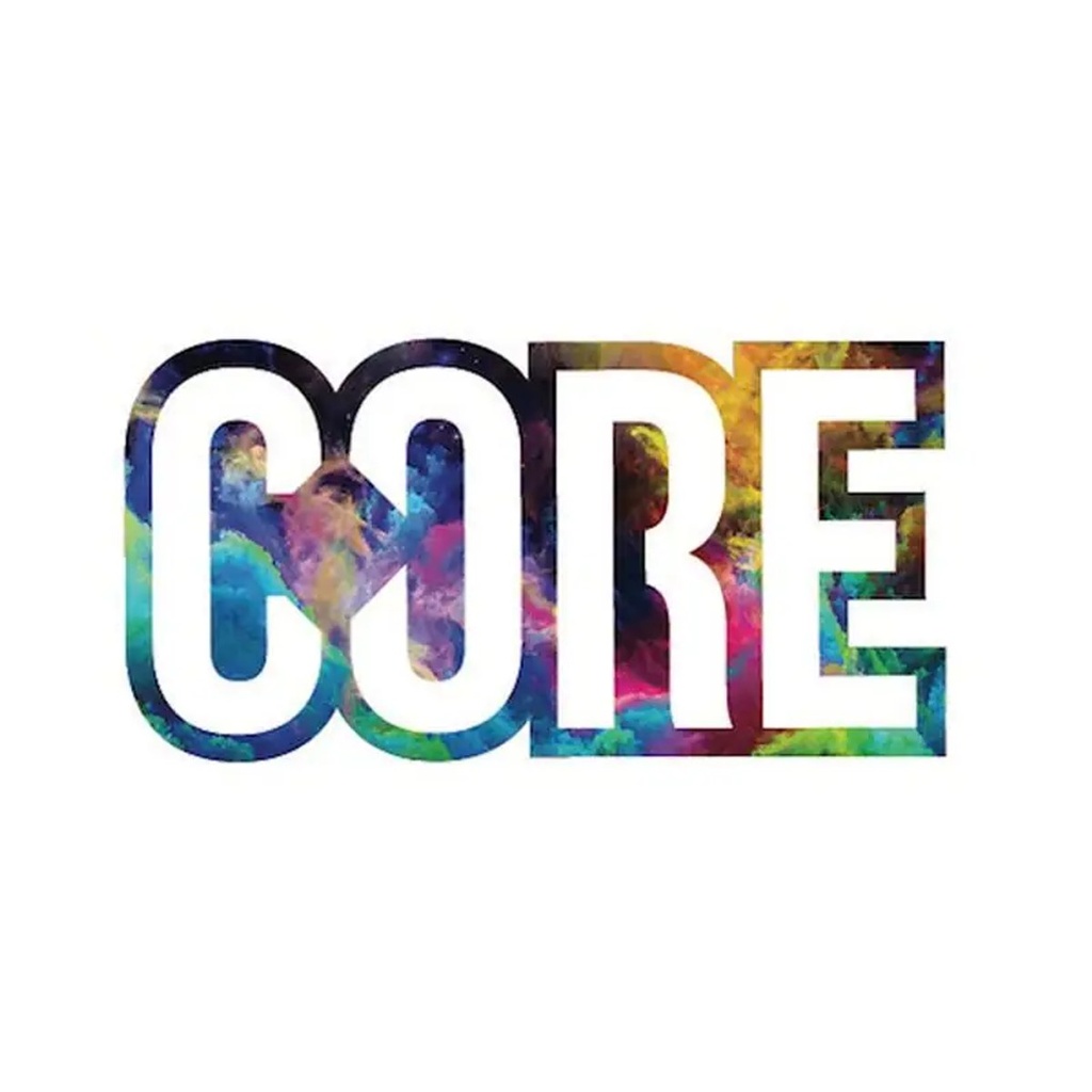 CORE Classic Autocollant Trottinette Freestyle - Neon Galaxy