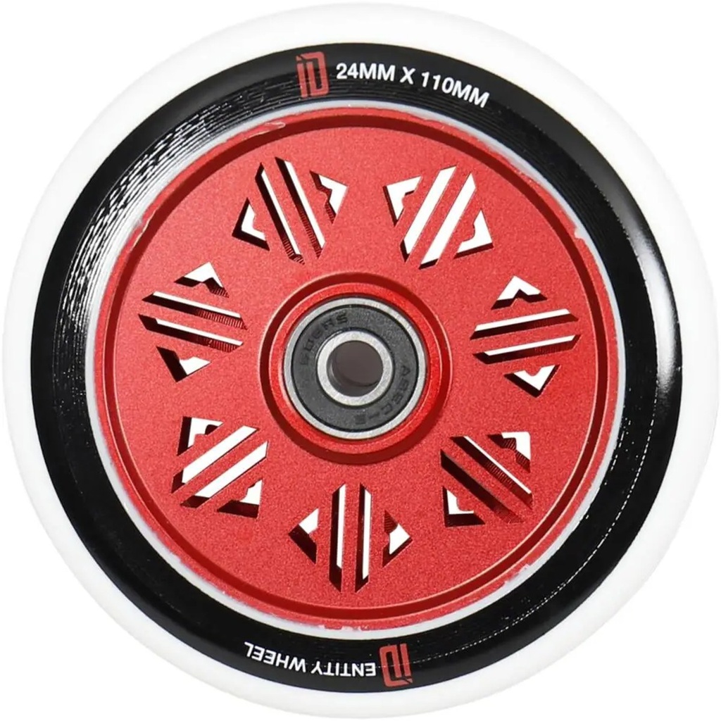 Drone Identity Roue Trottinette Freestyle - Rouge - 110mm