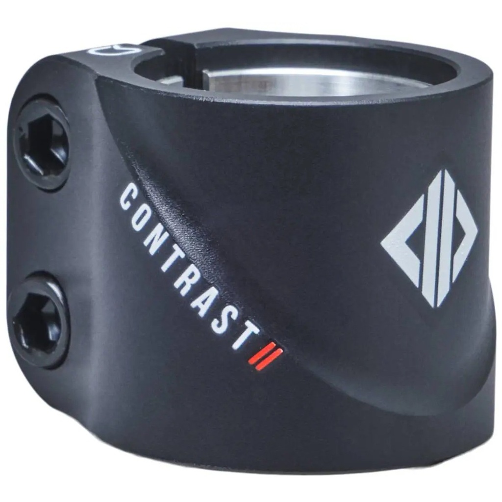 Drone Contrast II Double Collier De Serrage Trottinette - Noir