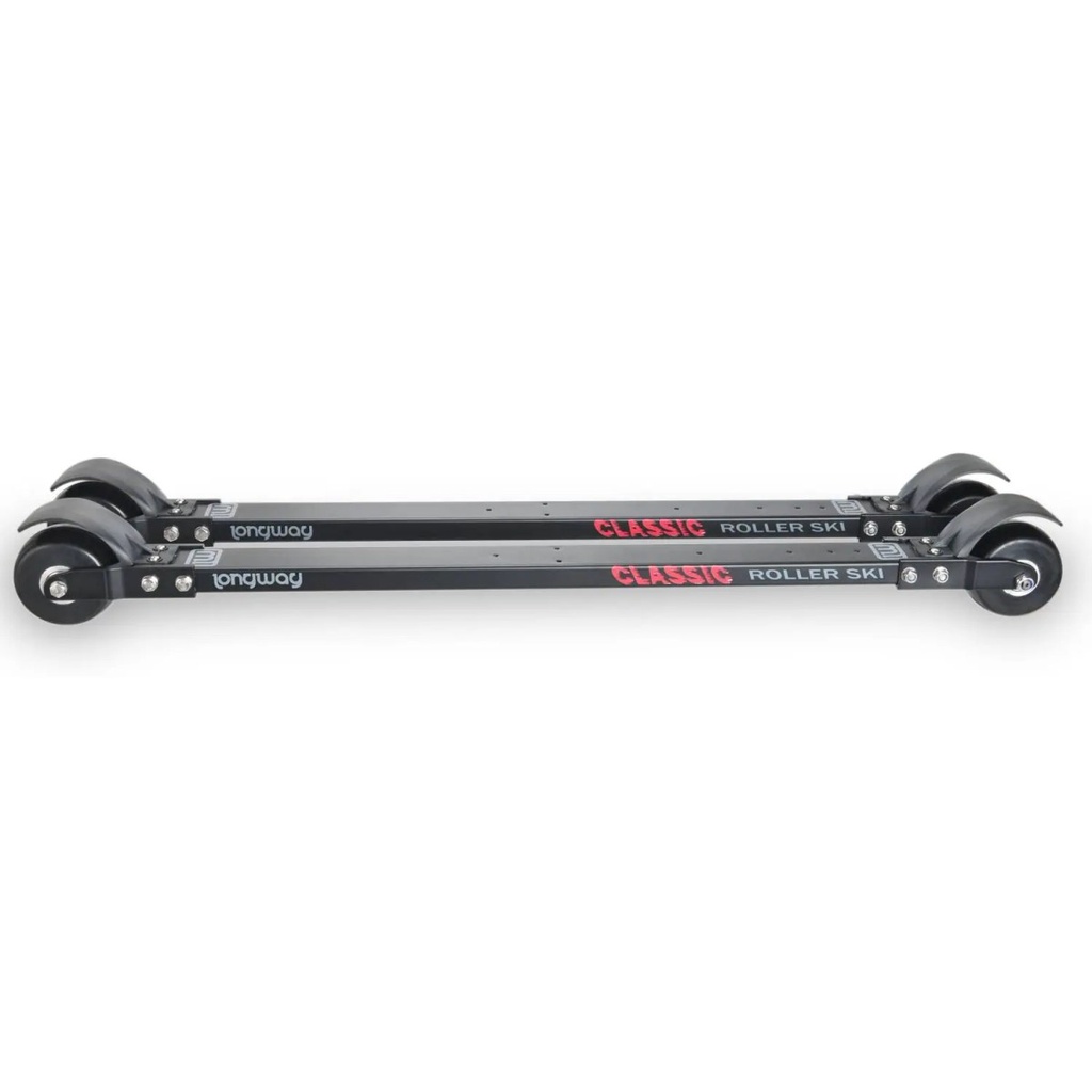 Longway Classic Ski Roues - Noir